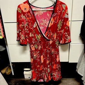 Brand New Red Romper